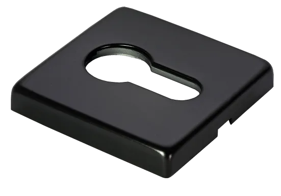 LUX-KH-S5 NERO, накладка под евроцилиндр, цвет - черный фото купить Тула
