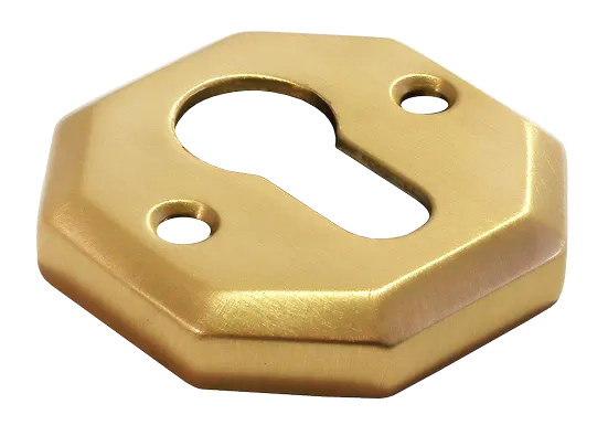 LUX-KH-Y OSA, накладка на евроцилиндр, цвет - матовое золото фото купить Тула